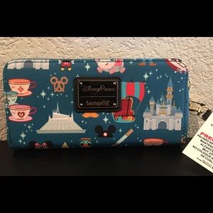 Loungefly Disney Minis Zip Around Wallet